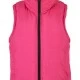 Дамска двулицева грейка в цвят черно/розово Reversible Puffer Vest, Жилетки - Hoodstyle.bg