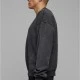 Мъжка блуза в черно Urban Classics Acid Washed Crew, Блузи - Hoodstyle.bg