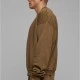 Мъжка блуза в кафяво Urban Classics Acid Washed Crew, Блузи - Hoodstyle.bg