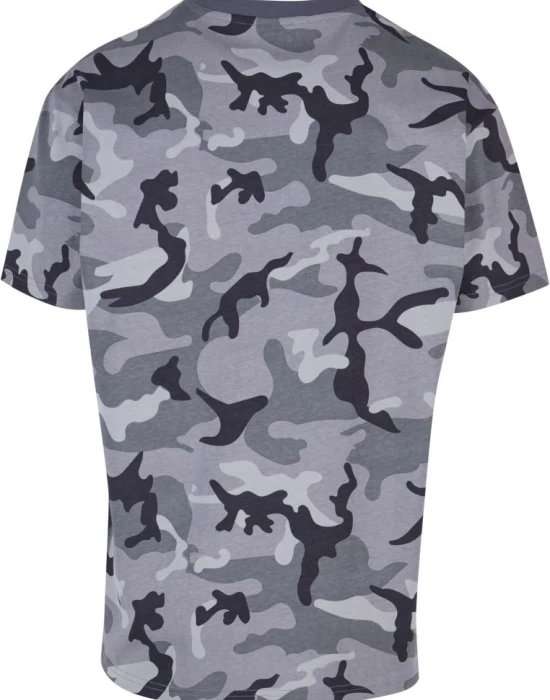 Мъжка камуфлажна тениска Oversized dark camo, Тениски - Hoodstyle.bg