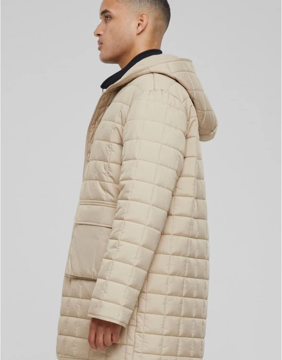 Мъжка парка в цвят пясък Urban Classics, Пролет / Есен - Hoodstyle.bg