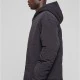 Мъжко яке в черно Urban Classics Hooded Block Puffe, Зимни якета - Hoodstyle.bg