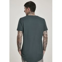 Мъжка дълга тениска в масленозелено Urban Classics Shaped Long 