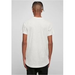 Мъжка дълга светлосива тениска Urban Classics Shaped Long lightgrey