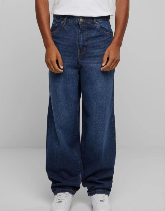Мъжки дънки в тъмносин цвят Urban Classics Baggy Fit Jeans, Дънки - Hoodstyle.bg