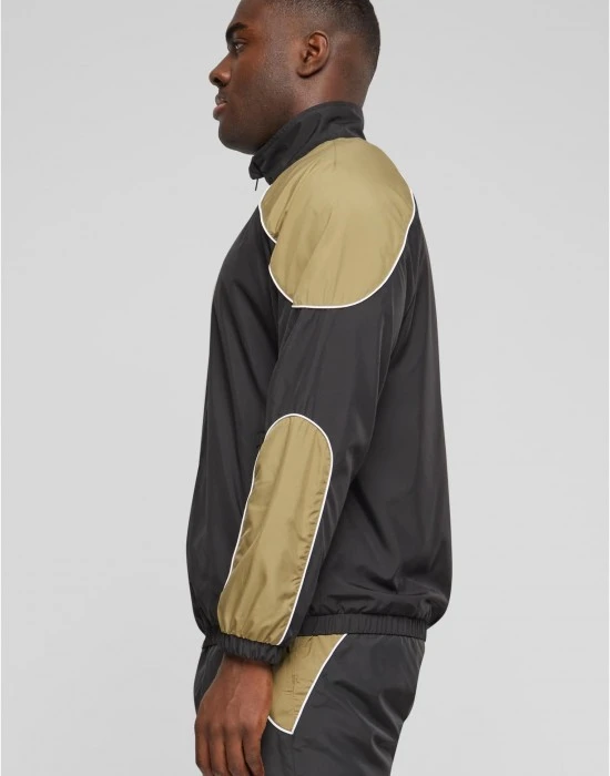 Мъжко яке в черно Urban Classics Piped, Пролет / Есен - Hoodstyle.bg
