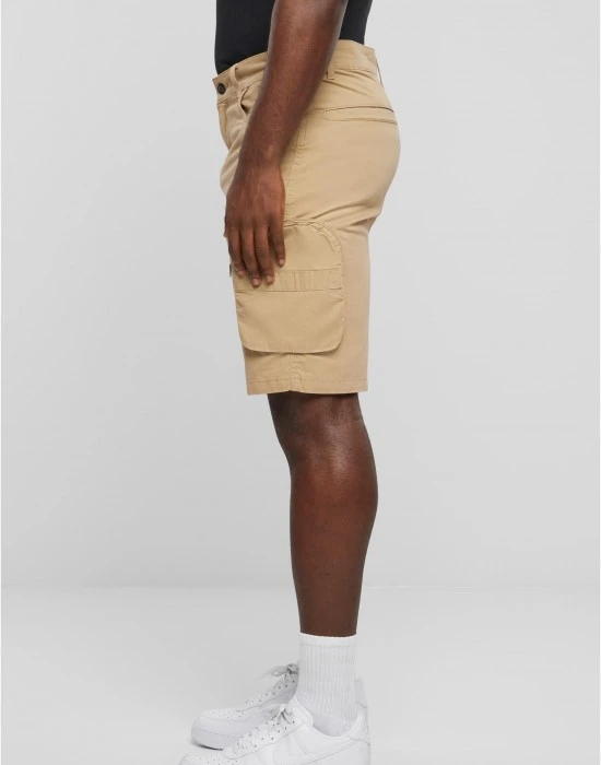 Мъжки къси панталони в бежов цвят Urban Classics Baggy Cargo Shorts, Къси панталони - Hoodstyle.bg