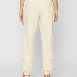 Дамско долнище в цвят пясък Urban Classics Terry
