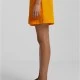 Дамски къси гащи в оранжев цвят Urban Classics Ladies Linen Mixed Boxer Shorts, Къси панталони - Hoodstyle.bg