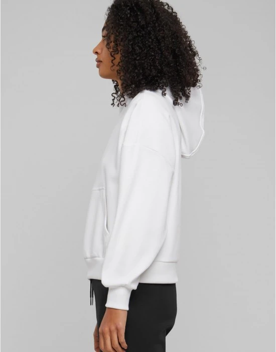 Дамски суичър в бяло Urban Classics Ladies Cozy Oversized, Суичъри - Hoodstyle.bg