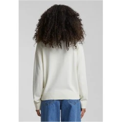 Дамска жилетка в цвят пясък Urban Classics Knitted