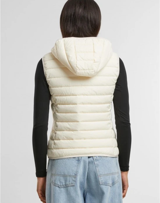 Дамска грейка в цвят пясък Urban Classics Puffer Vest, Жилетки - Hoodstyle.bg