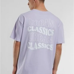 Мъжка тениска в лилаво Urban Classics UC Weavy Oversized