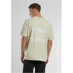 Мъжка тениска в цвят пясък Urban Classics UC Weavy Oversized