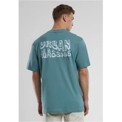 Мъжка тениска в петролно син цвят Urban Classics UC Oversize
