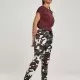Дамска тениска в тъмночервен цвят Urban Classics Ladies Extended Shoulder Tee redwine, Тениски - Hoodstyle.bg