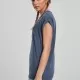 Ladies Extended Shoulder Tee vintageblue XXL