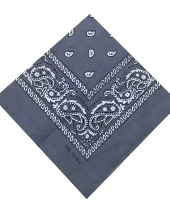 Кърпа за глава бандана HoodStyle Bandana в сив цвят, Бандани - Hoodstyle.bg