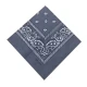 Кърпа за глава бандана HoodStyle Bandana в сив цвят, Бандани - Hoodstyle.bg