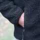 Мъжко яке от плюшен полар в черно Brandit, Зимни якета - Hoodstyle.bg