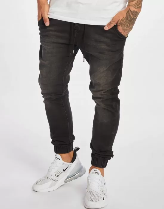 Мъжки черни дънки Just Rhyse Sweat Pant Miguel, Дънки - Hoodstyle.bg
