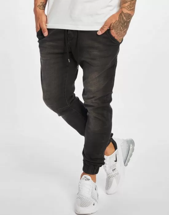 Мъжки черни дънки Just Rhyse Sweat Pant Miguel, Дънки - Hoodstyle.bg