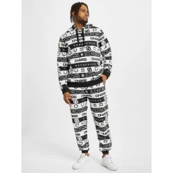 Мъжки анцуг в черно и бяло Dangerous DNGRS Oversized