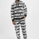 Мъжки анцуг в черно и бяло Dangerous DNGRS Oversized, Анцузи - Hoodstyle.bg