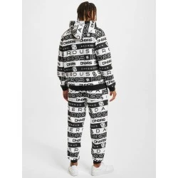 Мъжки анцуг в черно и бяло Dangerous DNGRS Oversized