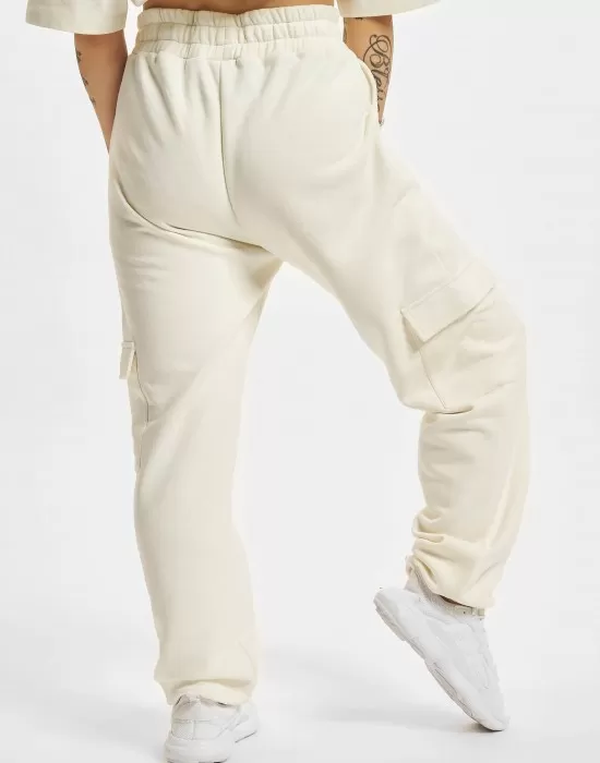 Дамско долнище в бял цвят DEF Sweat Pant Sidepockets, Долнища - Hoodstyle.bg
