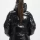 Зимно широко яке в черен цвят UNISEX DEF Jacket Shiny, Мъже - Hoodstyle.bg