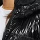 Зимно широко яке в черен цвят UNISEX DEF Jacket Shiny, Мъже - Hoodstyle.bg