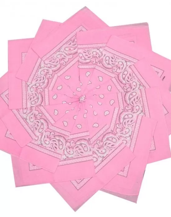 Кърпа за глава бандана HoodStyle Bandana в розово, Бандани - Hoodstyle.bg