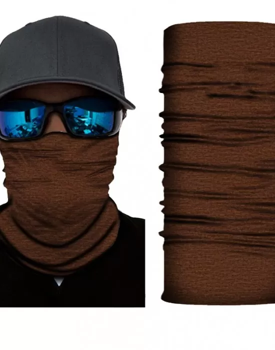 Бандана шал кафяв меланж HoodStyle Bandana Sandy brown, Бандана шал - Hoodstyle.bg