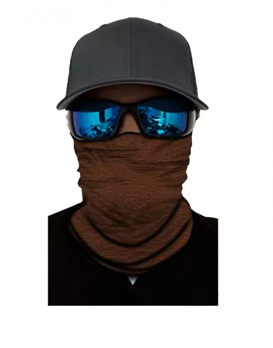 Бандана шал кафяв меланж HoodStyle Bandana Sandy brown, Бандана шал - Hoodstyle.bg