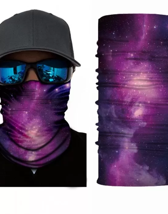 Бандана шал HoodStyle Bandana Purple Starry Sky, Бандана шал - Hoodstyle.bg