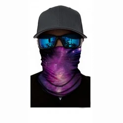 Бандана шал HoodStyle Bandana Purple Starry Sky 