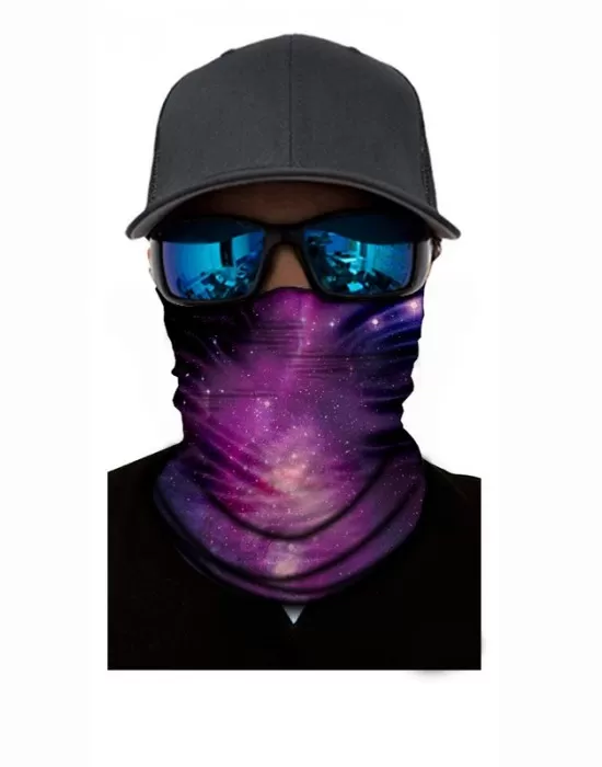 Бандана шал HoodStyle Bandana Purple Starry Sky, Бандана шал - Hoodstyle.bg