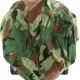 Бийни шапка с две лица в зелен камуфлаж MSTRDS Printed Jersey Beanie, Шапки бийнита - Hoodstyle.bg