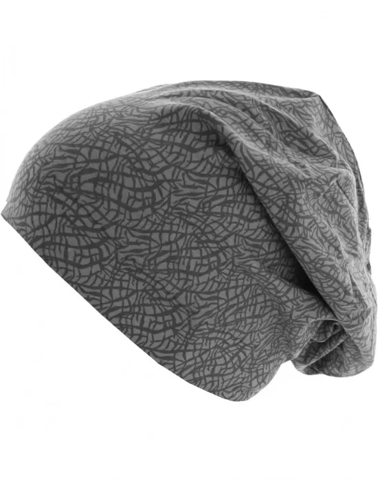 Бийни шапка с две лица MSTRDS Printed Jersey Beanie, Шапки бийнита - Hoodstyle.bg