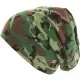 Бийни шапка с две лица в зелен камуфлаж MSTRDS Printed Jersey Beanie, Шапки бийнита - Hoodstyle.bg