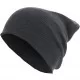 Бийни шапка в тъмносив цвят MSTRDS Beanie Basic Flap Long Version h.grey, Шапки бийнита - Hoodstyle.bg