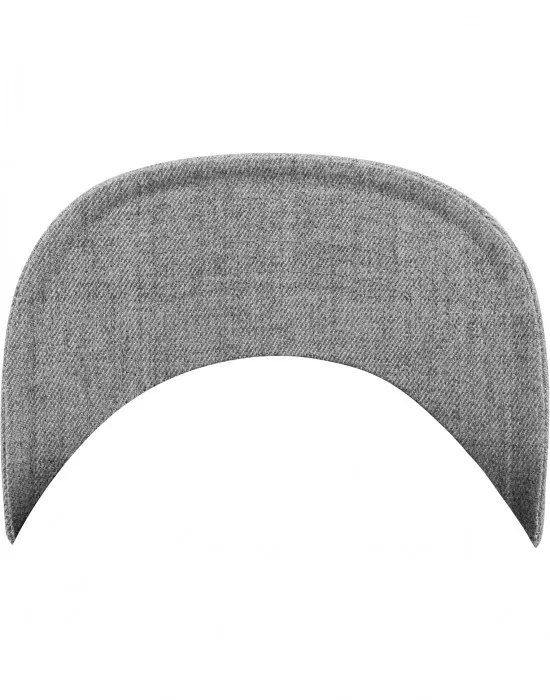Шапка с козирка в сив и черен цвят Letter Snapback E, Шапки с козирка - Hoodstyle.bg