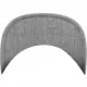Шапка с козирка в сив и черен цвят Letter Snapback E, Шапки с козирка - Hoodstyle.bg