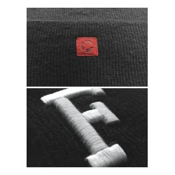 Бийни шапка в черен цвят MSTRDS Letter Cuff Knit Beanie F
