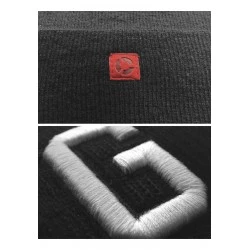 Бийни шапка в черен цвят MSTRDS Letter Cuff Knit Beanie G 