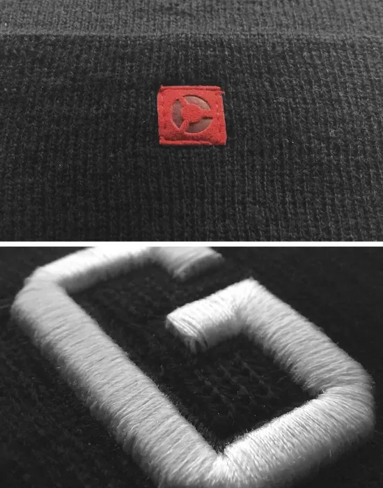 Бийни шапка в черен цвят MSTRDS Letter Cuff Knit Beanie G, Шапки бийнита - Hoodstyle.bg