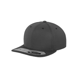 Шапка с козирка в тъмносиво 110 Fitted Snapback