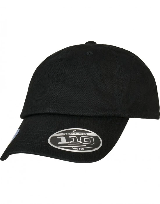 Шапка с козирка Eco Washing 110 Unstructered Alpha Cap black one size
