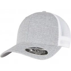 Шапка с козирка в сив меланж FLEXFIT 110 MESH CAP 2-TONE 